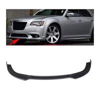 Bumper Splitter Spoiler For Chrysler 300 Srt8 Cs Base Sedan 2012-2014 Front Bumper Lip Chin Spoiler Carbon Fiber Look Diffuser Diffusor