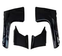 Bumper Splitter Spoiler For CRV 2020 2021 Spoiler Front And Rear Bumper Lip Crash Strips Splitter(Bright black)