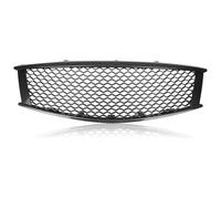 Bumper Splitter Spoiler For G G37 2 Door 2008-2013 Front Grille Honeycomb Grill Body Kit Upper Bumper Hood Mesh Car Rear Spoilers Spoiler Wing(Carbon Fiber Look)
