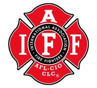 Bumper Sticker / Decals IAFF International Fire Fighter Red Bumper Sticker 101mmx101mm