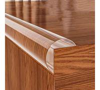 Bumper Strips To Protect Babies And Children, One Roll Of Thickened [2m] 6.5ft Hd Clear Silicone Pre-Glued Edge Strips For Tables, Chairs, Cabinets, Furniture, Fireplaces, Sharp Side Devices