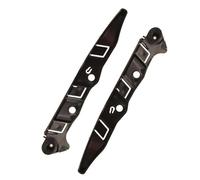 Bumper Support Bracket Compatible With BMW For 550i Base 2008-2010 OEM BM1043102 BM1042102 2 PCS Car Front Bumper Support Bracket Retainer Mount