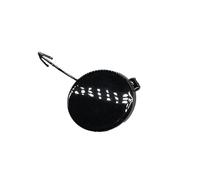 Bumper Tow Hook Cap Auto Front Bumper Towing Hook Cover Lid Tow Hook Eye Hauling Trailer Cap Garnish For VW For Polo 2011-2013 6R0807241A UOEMCRTB(Black)