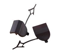 Bumper Tow Hook Cover Left Right Car Rear Bumper Tow Hook Eye Cover Cap For P&orsche For Cayenne 2015 2016 2017 Auto Towing Eye Cap