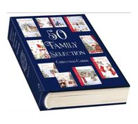 Bumper Value Christmas Cards Family Selection 50 Pack 10 Designs