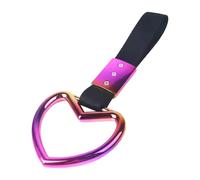 Bumper Warning Ring Decor - Versatile, Car Handle Straps, Heart Handle Keychains | Valentine Reflect Car Decoration for Seamless Integration-no Complex Tools Required