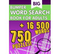 Bumper Word Search Book for Adults: A Big Collection of Wordsearches with Solutions- Puzzle Games for Relaxation & Brain Training- Full of Fun