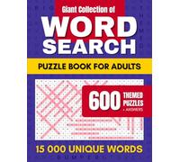 Bumper Word Search Book for Adults: A Giant Collection of Challenging & Brain Stimulating Themed Wordsearches with Solutions - Relaxing & Fun Big Puzzle Games