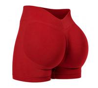 BumpGlow Women's V Back Workout Scrunch Butt Lifting Gym Sports Shorts | High Waist,Tummy Control,Buttery Soft,No Front Seam,Running Shorts,Squat-proof Coverage,Four-way Stretch,Non See Through,4.5"