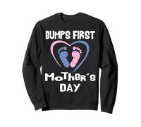 Bumps First Mother's day Mom's Gift Expecting Baby Pregnancy Sweatshirt