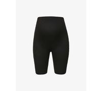 Bumpsuit Womens Black Maternity the Short High-rise Stretch-woven Shorts L