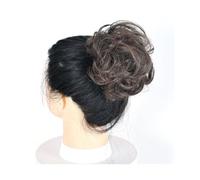 Bun Hair Piece Curly Messy Hair Bun Chignon Donut Hair Pad Elastic Hair Synthetic Hairpiece for Women Hair Pieces for Women(M2-30)