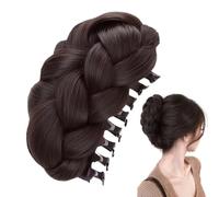 Bun Hair Piece - Elegant Hair Accessory | Synthetic Fiber with Natural Look Adds Volume Style and Convenience, Perfect for Casual Wear, Weddings, Parties, Dance, Office, and Daily Hairstyles