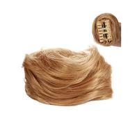 Bun Hair Piece Mini Claw Clip in Messy Cat Ears Hair Synthetic Short Claw on Chignon Hair Extension Donut Updo Claw Clip In Hairpiece for Women Hair Pieces for Women(FB001-103)