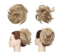 Bun Hair Piece Synthetic Fluffy Chignon with Elastic Band Tousled Messy Bun Hair Updo Chignon Hair Ponytail Hairpiece for Women 85g Hair Pieces for Women(1842)
