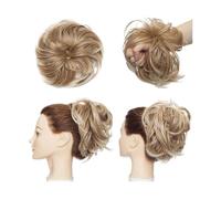 Bun Hair Piece Synthetic Fluffy Chignon with Elastic Band Tousled Messy Bun Hair Updo Chignon Hair Ponytail Hairpiece for Women 85g Hair Pieces for Women(1837)