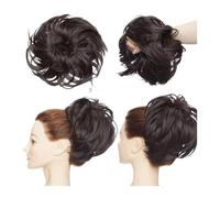 Bun Hair Piece Synthetic Fluffy Chignon with Elastic Band Tousled Messy Bun Hair Updo Chignon Hair Ponytail Hairpiece for Women 85g Hair Pieces for Women(1835)