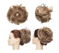 Bun Hair Piece Synthetic Fluffy Chignon with Elastic Band Tousled Messy Bun Hair Updo Chignon Hair Ponytail Hairpiece for Women 85g Hair Pieces for Women(1844)