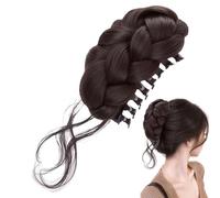 Bun Hair Piece - Themed Event Hairstyling Supplies,Bun Extension Hair Piece | for Brides Working Professionals College Students Wedding Office Date Night Dinner Party Stage Performance