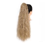 Bun Hair Pieces for Women 24" Long Curly With Drawstring Puff Ponytail Hair Extension Synthetic Ponytail Hair Clip Bun for Women's Everyday Use Messy Bun Hair Piece(16)