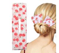 Bun Maker for Hair, Hair Accessories for Buns, Cute Hair Scrunchie, Soft Flexible Styling for School, Sports, Party, Concert, Ballet, Event, Cheerleading, Gymnastics, Ball, Wedding