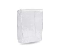 Bun Pan Rack Cover Transparent Bread Shelf Rack Cover Zipper Closure, Sheet Pan Rack Cover, Waterproof Bread Rack Dust Cover for Bakery, 28" L x 23" W x 61" H S