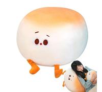 Bun Plush Cushion | Sleeping Hugging Back Pillow | Cute Expression Nap Doll Decoration Toy with Cute Expression for Sofa Living Room Car Table Dining Room