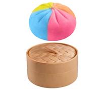 Bun Squeeze Toy, Soft Rebound Texture, 1 Piece, Stress Ball, Sensory Toy, Elastic Handheld Form, For Office And Study Travel Focus Relaxation Kids Teens Adults