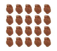 Bun Styling Hair Net Lightweight Nets 20pcs Ballet Buns Invisible Breathable Stretchy Nylon Mesh Cover for Women Girls Stewardess Nurse Bank Staff Brown
