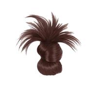 Bun Wig, Claw Clip Hairpiece, Messy Hair Bun, Comfortable Faux Extension, Stylish Fake Updo, Any Occasion Lightweight Fit Portable Compact Ideal for Women Travel and Parties