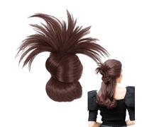 Bun Wig Piece, Claw Clip Extensions Buns | Comfortable Faux Hairpieces With Messy Style and Natural Updo, Realistic Hair Extension for Women Travel Parties Evening Outings and Stylish Fashion Looks