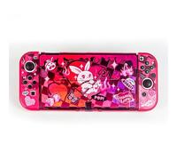 BUNBOO Protective Slim Case for Nintendo Switch OLED, Dockable Hard Shell for Switch OLED .Ergonomic Grip Cover for Joycon.Devil Rabbit (Switch 2017)