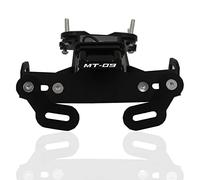 BUNCC Motorcycle Rear License Plate Holder With LED Light, for YAMAHA MT 09 MT-09 MT09 2021 2022 Fender Eliminator Tail Tidy Registration Bracket