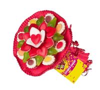 Bunch Mothers Day Sweet Candy Jelly Flowers Bouquet 145g