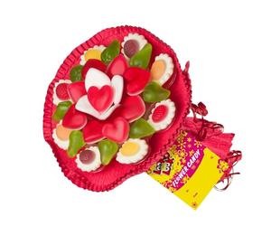 Bunch Mothers Day Sweet Candy Jelly Flowers Bouquet 145g