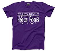 Bunch of Hocus Pocus - Kids T-Shirt - Halloween Spooky Witch 12-13 Years Purple