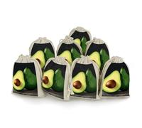 Bunches Pocket, Fruit Cut in Half Printed Flower Bag,thickened Bunches Pocket,portable Bunches Pocket,small Bunches Pocket 8-pack