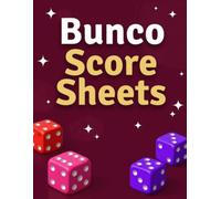 Bunco Score Sheets