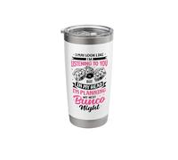 Bunco Squad Bunco Dice Bunco Game Night Stainless Steel Insulated Tumbler