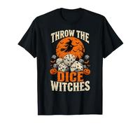 Bunco Throw The Dice Witches Halloween Night Game for Women T-Shirt