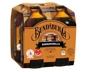 Bundaberg 4 Pack Handcrafted Australian Root Beer, Sparkling Non-Alcoholic Drink Crafted using Traditional Brewing Techniques for an Authentic Taste - 4 x 375ml Bottles