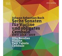 Bundies/Takata - BACH: VIOLIN SONATAS