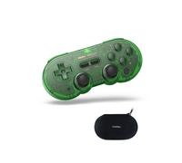 (Bundle 2, Green with Bag) AKNES 8BitDo SN30 Pro Game Controller for Nintendo Switch Android MacOS
