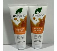 Bundle 2X Dr. Organic Manuka Honey Face Mask 125mL New