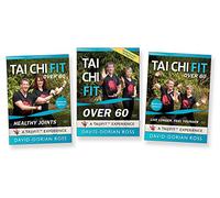 Bundle: 3-DVD set Tai Chi Fit Over 60 by David-Dorian Ross (YMAA) Gentle Exercise for Beginners DVD, Healthy Joints DVD, Live Longer and Feel Younger DVD for Balance, Health and Longevity