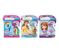 Bundle 3 Imagine Ink Magic Pictures Activity Books - My Little Pony, Princess Featuring Belle Sofia The First