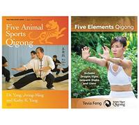 Bundle: 5 Elements Qigong 2-DVD Dr. Yang, Jwing-Ming Five Animals (YMAA Qigong DVD) White Tiger Qigong Five Elements Theory