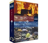 Bundle Aquarium Marin + Feu de cheminée