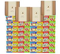 Bundle Bear Mini Bags Sweets Hamper - Includes 208 Haribo Mini Sweets | Haribo Multipack - Sweet Hamper for Kids | Fruit & Chewy (4 Pack)