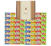 Bundle Bear Mini Bags Sweets Hamper - Includes 52 Haribo Mini Sweets | Haribo Multipack - Sweet Hamper for Kids | Fruit & Chewy (A Gift For You)